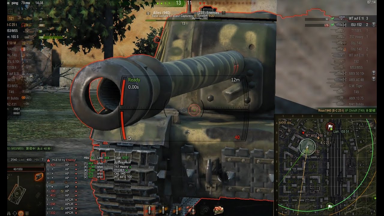 wot replay 【WoT:121】ゆっくり実況でおくる戦車戦Part171 byアラモンド