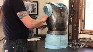 Fabrication d'armure médiévale Making of medieval armor #17 