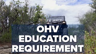 Utah OHV Education Requirements