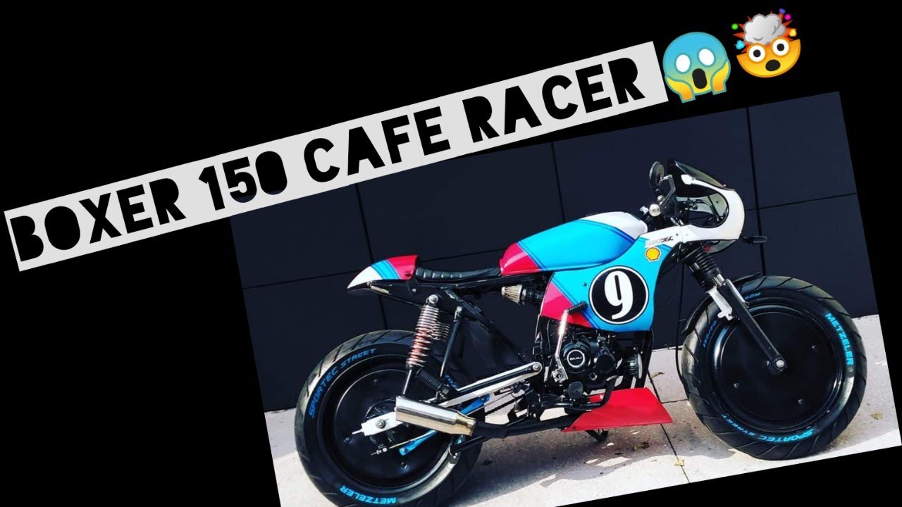 ✔️ Bajaj Boxer 150 Modificada Cafe Racer 🤯 - Youtube