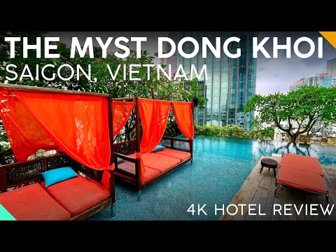 THE MYST DONG KHOI Saigon, Vietnam【4K Tour & Review】UNIQUE 5-Star Hotel