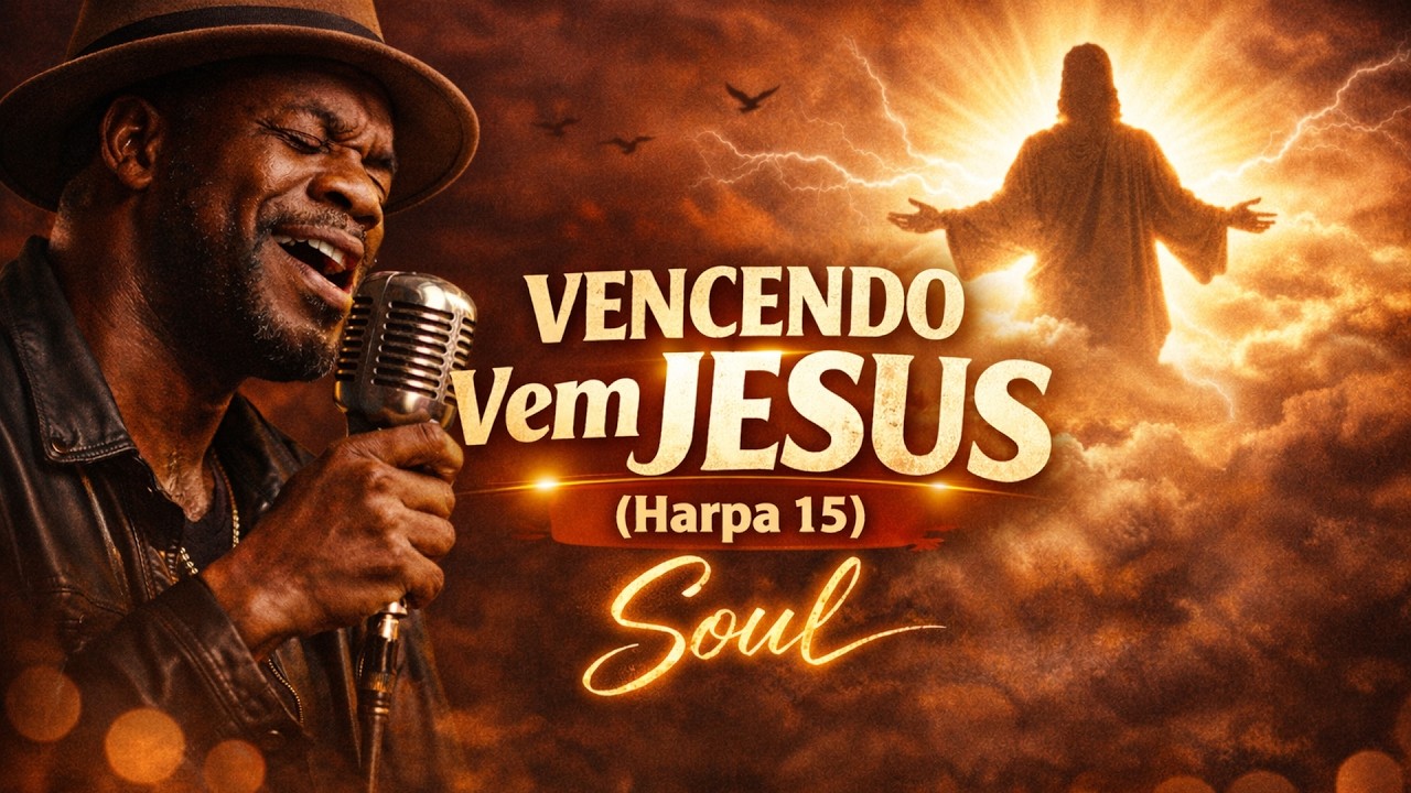 Vencendo Vem Jesus (Harpa 15) – Versão Soul | Hino Clássico da Harpa Cristã