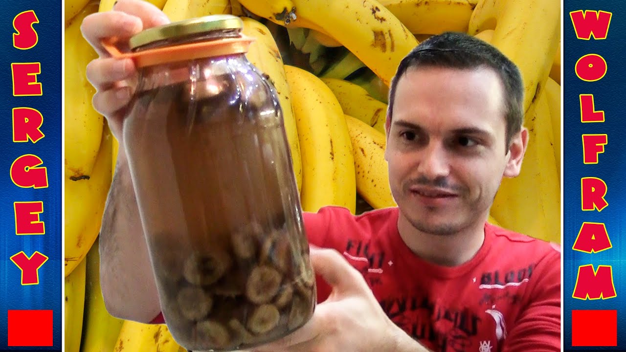 Банановая настойка(Banana liqueur)