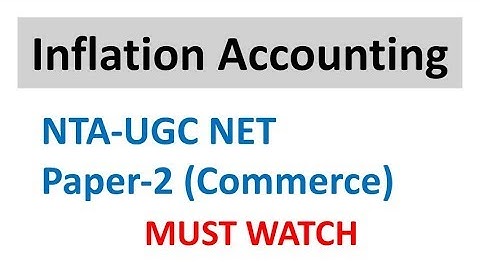 Inflation Accounting