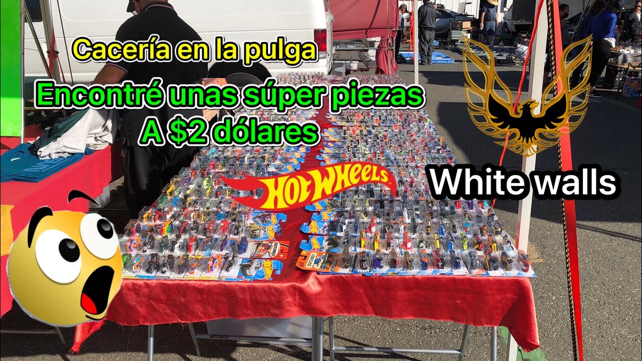 Cacería de hot wheels en la pulga | salieron buenas piezas | Ruben Vazquez T