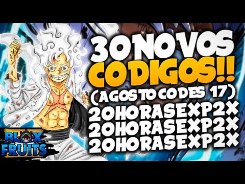 SAIU AGORA! TODOS OS NOVOS CODIGOS SECRETOS da UPDATE 17.3 do BLOX FRUITS e  TODOS CODES ATUALIZADO! 