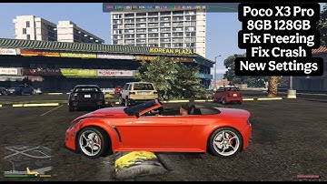 GTA 5 On Android - GameHub v5.3.5 Full Setup Guide & Fix Sound Fix Graphic | Poco X3 Pro