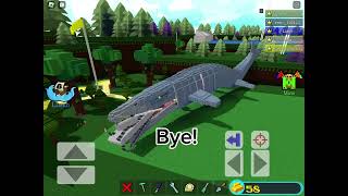 Babft Mosasaurus (build a boat)