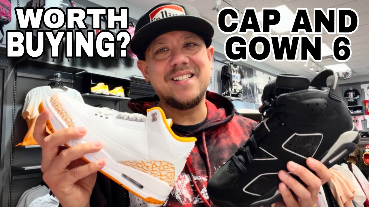 Air Jordan 6 Cap and Gown 2026 Retro sneaker review - YouTube