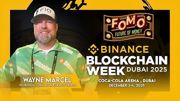 Wayne Marcel: Hoofd Groei bij FIO Protocol | Binance Blockchain Week 2025