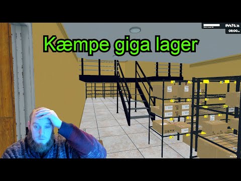 Supermarket simulator Kæmpe giga lager