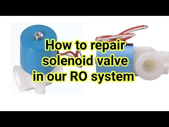 ro solenoid valve repair in Tamil /ro water flow problem /ro purification problem /#GreenMatTamil class=