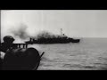 WW2 Army Pictorial Service:  Japanese Kamikaze Attacks US Navy Destroyer