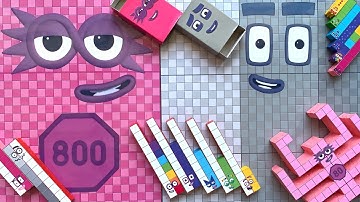 Looking for Numberblocks NEW 1942 Puzzle Tetris Shape ASMR  | Numberblocks Satisfying Video