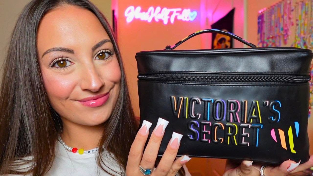 ASMR 1HR+ of Makeup Bag Rummaging, Product Tapping & Rambles 💘