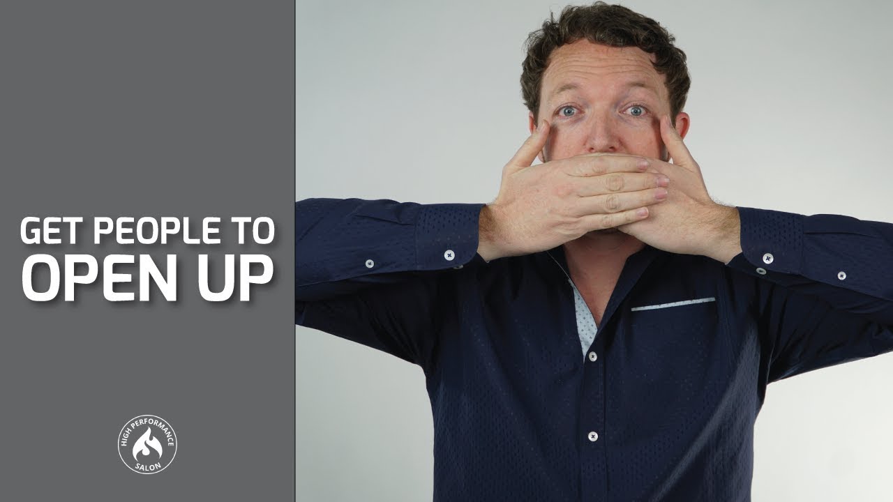 How to Get People to Open Up - YouTube