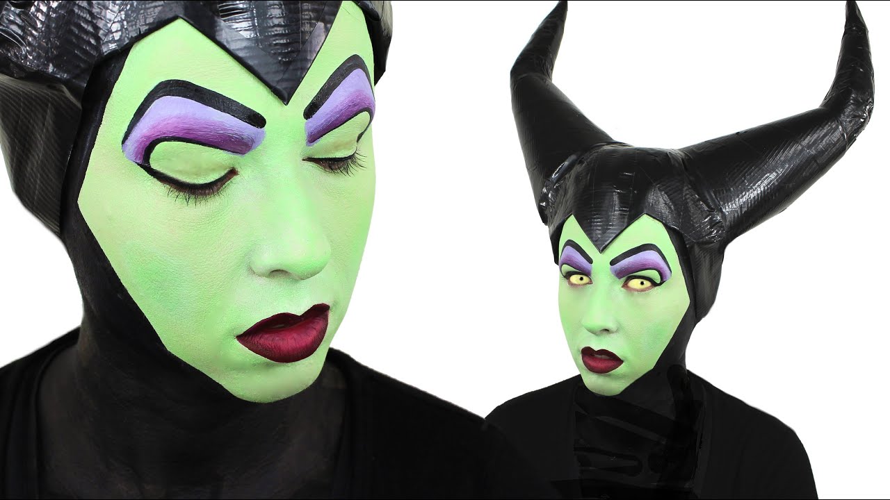 Maleficent Face Painting Ashlea Henson YouTube