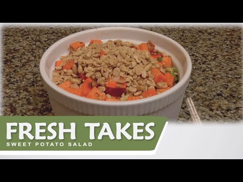 Sweet Potato Salad with Spicy Peanut Dressing: Fresh Takes