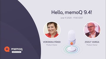 Webinar: Hello, memoQ 9.4!