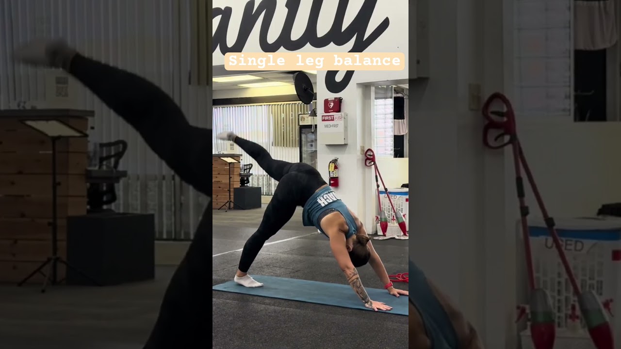 Single Leg Down Dog | Posterior Chain Opener 🧘