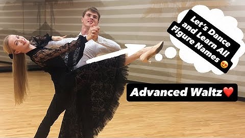 Let’s Dance and Learn All Figure Names😍 Advanced Waltz❤️