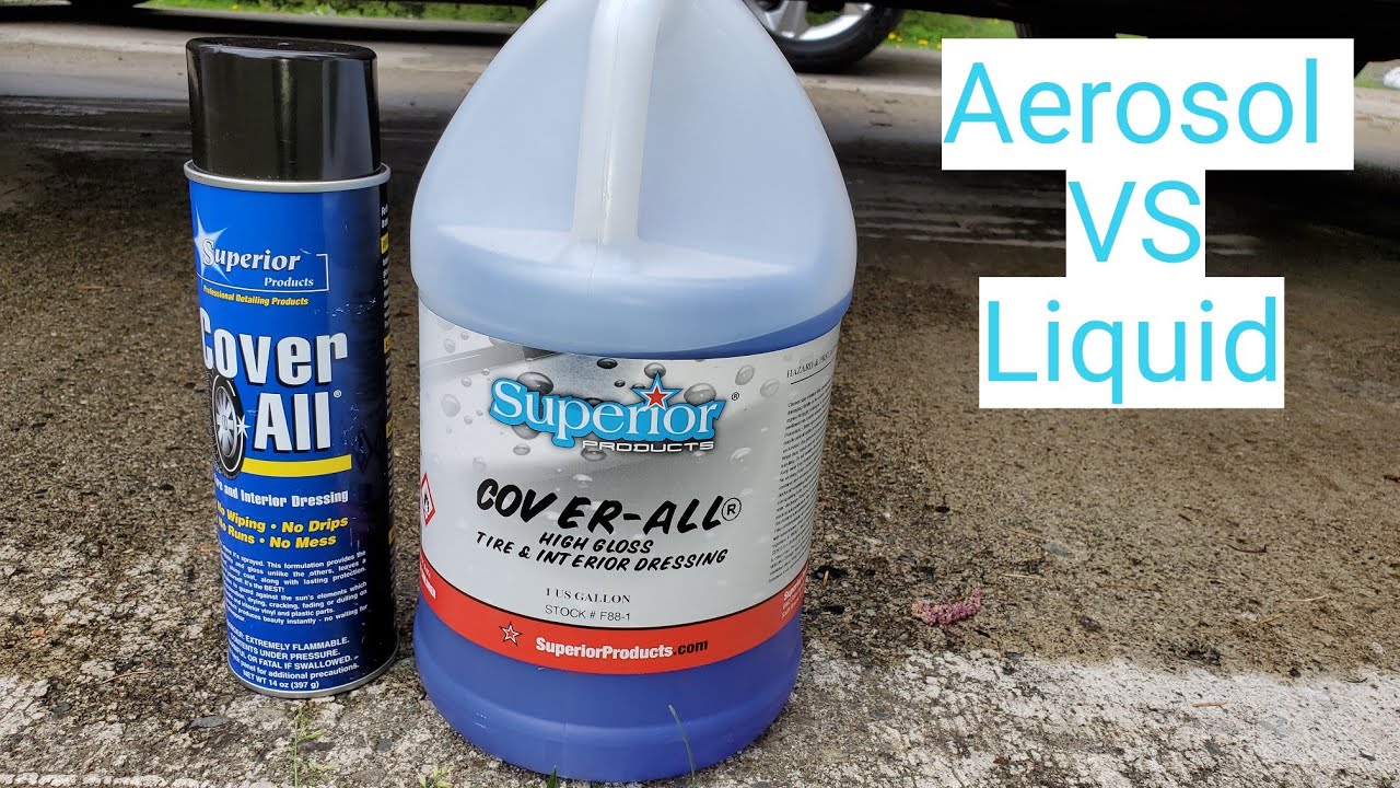 Superior Products Cover All Tire Dressing - 1 Gallon