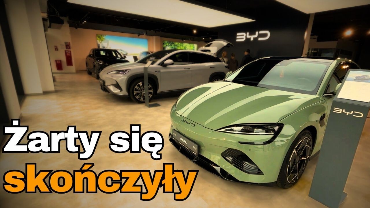 Czy CHIŃSKI BYD jest lepszy od europejskich aut? Odwiedzam salon BYD!