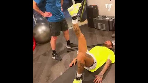 NEYMAR DE VOLTA AO EXERCICIOS E TREINOS FORA DOS GRAMADOS POR LESÃO! NEYMAR LUTA PARA VOLTA AO CAMPO