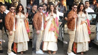 Finally Priyanka Chopra & Boyfriend Nick Jonas Leave Mumbai For their GRAND MARRIAGE In Rajasthan