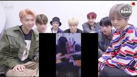 bts reaction to chaesoo tiktok  part1