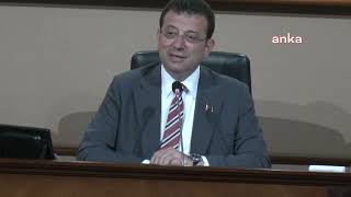 İstanbul Büyükşehir Belediye Başkanı Ekrem İmamoğlu, Açıklama Yapıyor