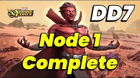 Dark Dimension 7: Node 1 COMPLETE! TOP 3000 RANK IN GAME! | Mephisto DD7 | MARVEL Strike Force - F2P