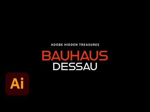 Hidden Treasures Bauhaus - Logo Design Tutorial | Adobe Creative Cloud