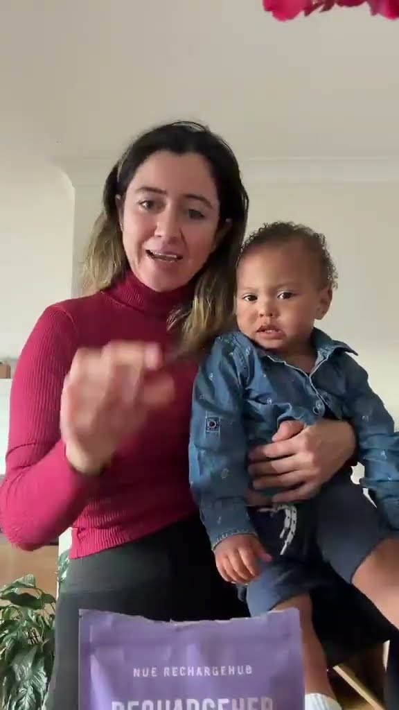Lina sharing her RechargeHER review