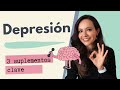 3 Suplementos para la depresión