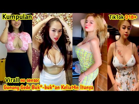 No Sensor !! TikTok Hot Virall Gunung Gede goyang hot  2021 | No BH Bikin Joni Bangun