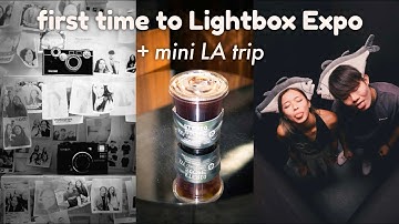 Lightbox Expo 2025 𐙚₊˚⊹♡ an artist travel vlog