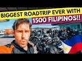 NEVER expected THIS in the PHILIPPINES! Road Trip with 1500 FILIPINOS!!!
