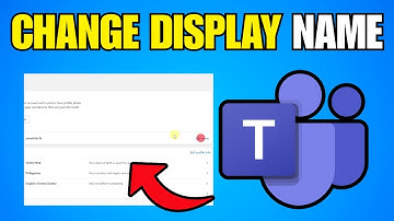 How To Change Microsoft Teams Display Name (Step By Step Guide)