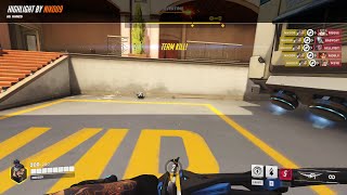 Weird Hanzo ULT ace teamkill in overwatch 2
