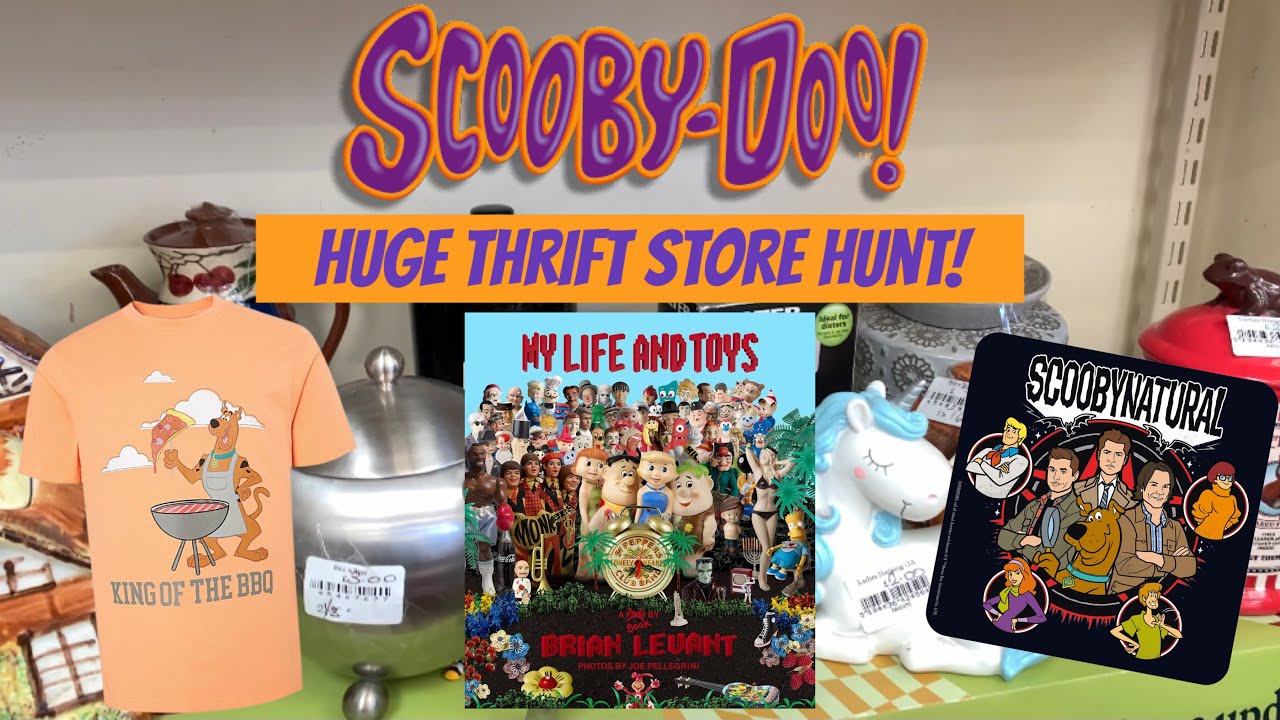 Hunting for Scooby Doo Grails at a HUGE THRIFT STORE! (Vlog) 