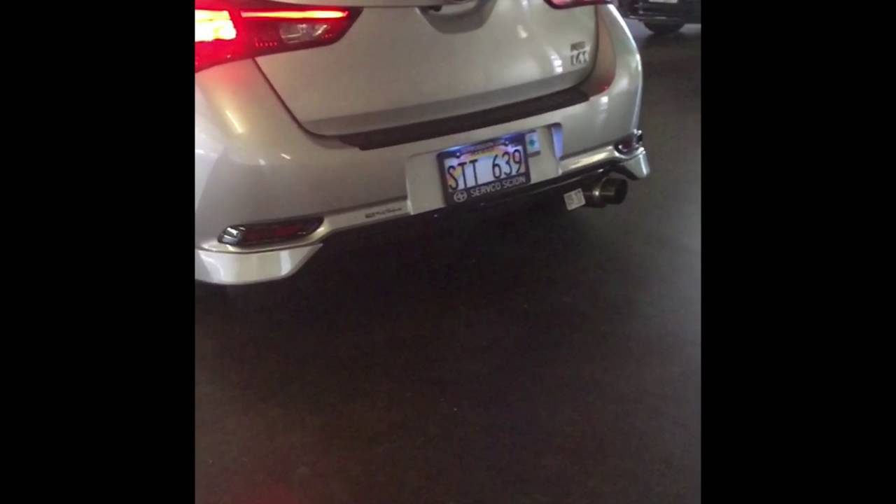 Scion Im Dc Sport Custom Exhaust Youtube
