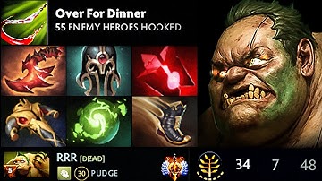 59 Flesh Heap – 55 Hooks – Carry Pudge in a 70+Minute War | Pudge Official