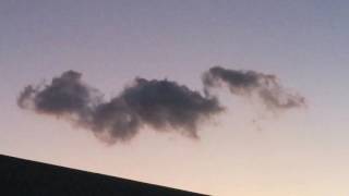 cloud formation appear to manafest in seconds out of nowhere