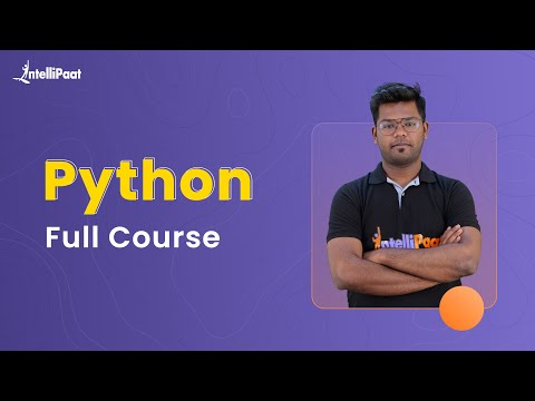 Python Full Course 2023| Python Tutorial For Beginners |  Python Training | Intellipaat