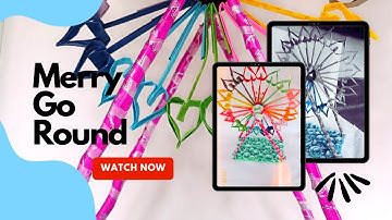 DIY Paper Merry-Go-Round: How to Make a Whimsical Spinning Carousel!