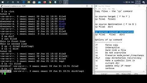 How to Copy, Move and Rename Files in UNIX or Linux ? Part 1 of 3.