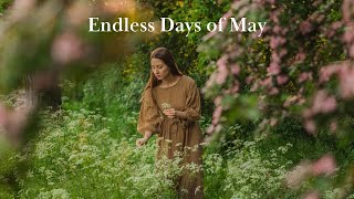 Endless Days of Spring | Slow & Gentle Living In May, Seasonal Baking, Puff Pastry, Mental Self Care