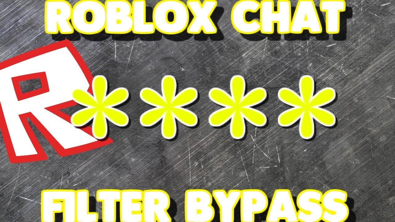 Roblox How To Disable The Chat Filter Youtube