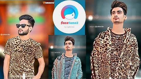 How To Change  T-Shirt Into/ Multiple Colours/ Step By Step Facetune2 App!! A R Editing Raj